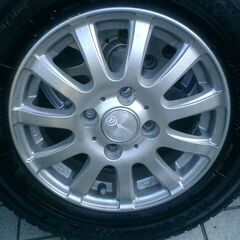 軽自動車　アルミ　タイヤ　4本セット　アイスナビ　IG50　スタッドレスの画像