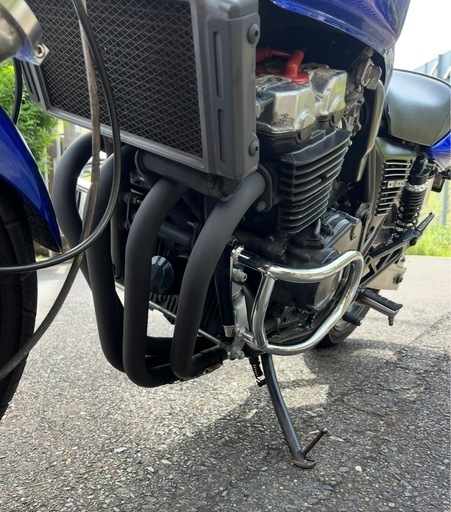 プリティーレーシング 4-2-1管 42.7π 改 CB400SF NC31 サイレンサー、バッフル 、紀の国屋仕様 全年式対応