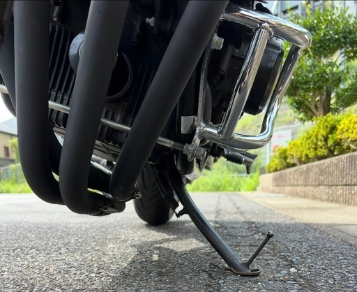 プリティーレーシング 4-2-1管 42.7π 改 CB400SF NC31 サイレンサー、バッフル 、紀の国屋仕様 全年式対応