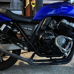 プリティーレーシング 4-2-1管 42.7π 改 CB400SF NC31 サイレンサー、バッフル 、紀の国屋仕様 全年式対応　の画像