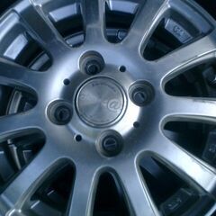 軽自動車　アルミ　タイヤ　4本セット　アイスナビ　IG50　スタッドレスの画像