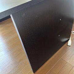 (解体済み)LOWYA デスク 机 パソコンデスク オフィスデスク...の画像