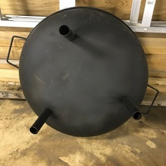 【成約済/ありがとうございます】大型！68cmの丸型ファイヤーピット(焚き火台)の画像