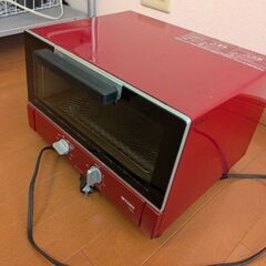 オーブントースター　タイガー　2017年製　レッドの画像