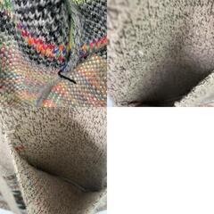 Hurrahhua フラレフア カーディガン アクリル グレー レディース【古着】【中古】の画像