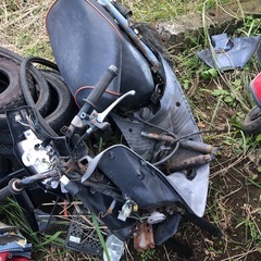 部品取りのバイク7台まとめての画像