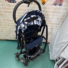 ピジョン　ベビーカー　B型　ビングル　ネイビー　軽量　コンパクトの画像