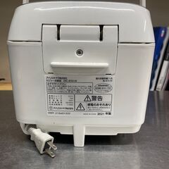 【動作確認済】アイリスオーヤマ IH炊飯器 5.5合 ERC-IE50Wの画像