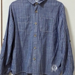 ２点セット 【アーバンリサーチ】ストライプシャツ＆ブルーデニム長袖シャツの画像