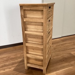 木製野菜ストッカー【町田市再生家具】252352の画像