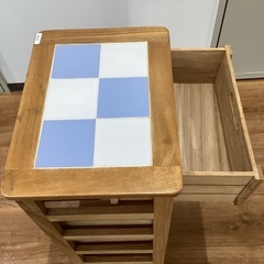 木製野菜ストッカー【町田市再生家具】252352の画像