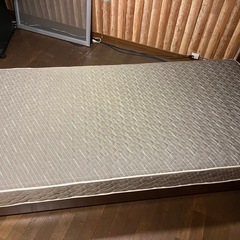 ★フレーム マットレス セット★カリモク シングルベッド★の画像