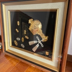 金の虎、金の打ち出の小槌の画像