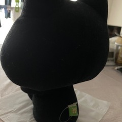 どこでもいっしょクロぬいぐるみの画像