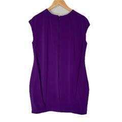 SLY スライ ブラウス ポリエステル パープル レディース 2【古着】【中古】の画像