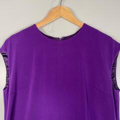 SLY スライ ブラウス ポリエステル パープル レディース 2【古着】【中古】の画像