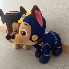 パウパトロール　チェイス　ぬいぐるみの画像
