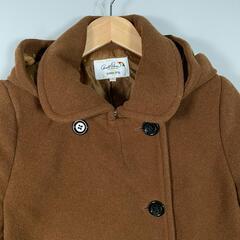 Arnold Palmer アーノルドパーマー ピーコート ウール/ポリエステル ベージュ レディース 3【古着】【中古】の画像