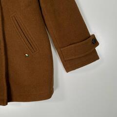 Arnold Palmer アーノルドパーマー ピーコート ウール/ポリエステル ベージュ レディース 3【古着】【中古】の画像