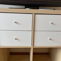 【取引中】引き出し付き収納の画像