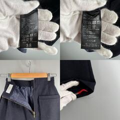 IENA SLOBE イエナ スローブ スカート ウール ブラック ユニセックス 6M 38【古着】【中古】の画像