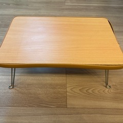 ★0円【お譲りします】折りたたみ式　ミニテーブル 座卓　ローテーブル ミニデスク 机の画像