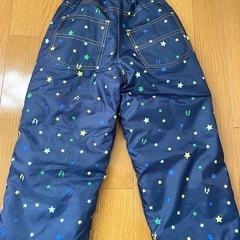 【新品】110／スノーウェアズボンの画像