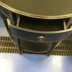 ★リユースのサカイ横浜南店★YM1618  コンソールテーブル ダークブラウン W84×D35×H77 クリーニング済みの画像