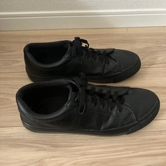 #黒スニーカー #カジュアルシューズ シンプルの画像