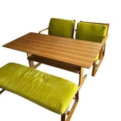 早い者勝ち　
中古無印良品ダイニングテーブルセット　引き取り限定の画像