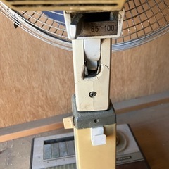 扇風機　昭和　レトロ　SANYO サンヨウ　可動品の画像