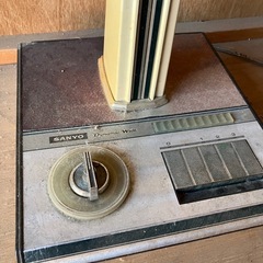 扇風機　昭和　レトロ　SANYO サンヨウ　可動品の画像