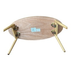 折りたたみローテーブル シェル 90450 NAの画像