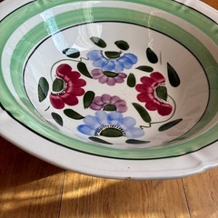 SASAI IRONSTONE WARE　アンティーク　大皿の画像