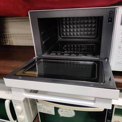 【愛品倶楽部柏店】YAMADA ヤマダ 2023年製 オーブンレンジ ※角皿欠品 YMW-WT18J1 フラット庫内 ヘルツフリーの画像