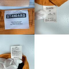 And A アンドエー スキニーパンツ コットン オレンジ レディース XXXS XS【古着】【中古】の画像