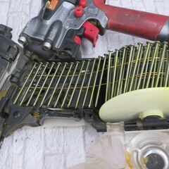MAX マックス HN-65N(D) 高圧釘打ち機 中古品 ケース/保護メガネ付き 65mm 【ハンズクラフト宜野湾店】の画像