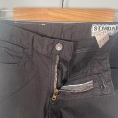 And A アンドエー スキニーパンツ コットン ブラック メンズ XXXS XS【古着】【中古】の画像