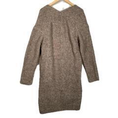 URBAN RESEARCH DOORS アーバンリサーチドアーズ カーディガン アクリル ベージュ レディース S【古着】【中古】の画像