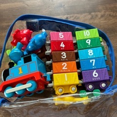 トーマス　知育　10までつなげての画像