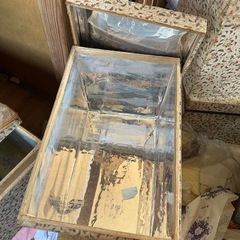 昭和レトロ茶箱6個セット引き取り限定の画像