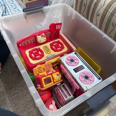 キティーおままごとセット＋お野菜ありありの画像