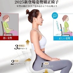 【新品未使用品】　骨盤サポートチェア　の画像