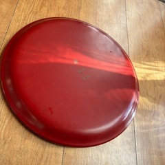 村上堆朱のお盆　未使用品　サイズ29センチの画像