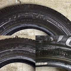C-42 タイヤ 中古 BRIDGESTONE STUDLESS BLIZZAK VL1 155/80R14 88/86 N LT の画像
