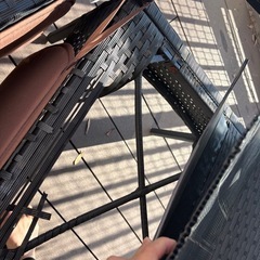 テラステーブル、イスセットの画像