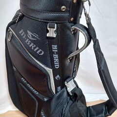 【B415】ゴルフバック　HI-BRID　クラブ（YAMAHA・オデッセイ）セット　現状品の画像