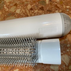 TESCOMホワイト　ブラシヘアアイロンの画像