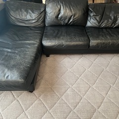 アクタス　アクタス　レザー L字型　ソファ 【兵庫県神戸市】の画像