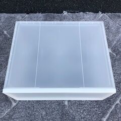 【在庫3点あり】無印良品収納ケース 引き出し式 横ワイド 幅55×奥行44.5×高さ24ｃｍ 各880円 店舗販売 南区の画像
